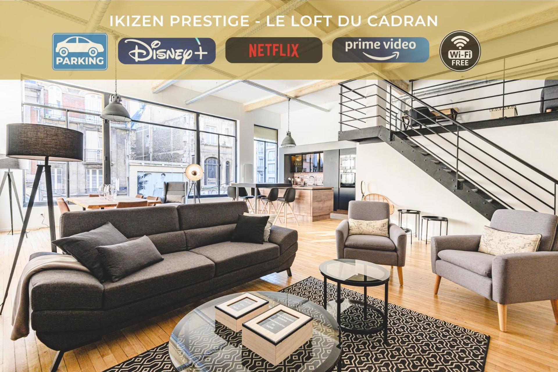 Ferienwohnung Ikizen Prestige - Loft Du Cadran - Parking Prive Reims Exterior foto